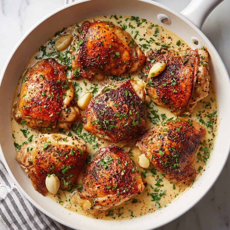 Creamy Garlic Chicken Recipe
