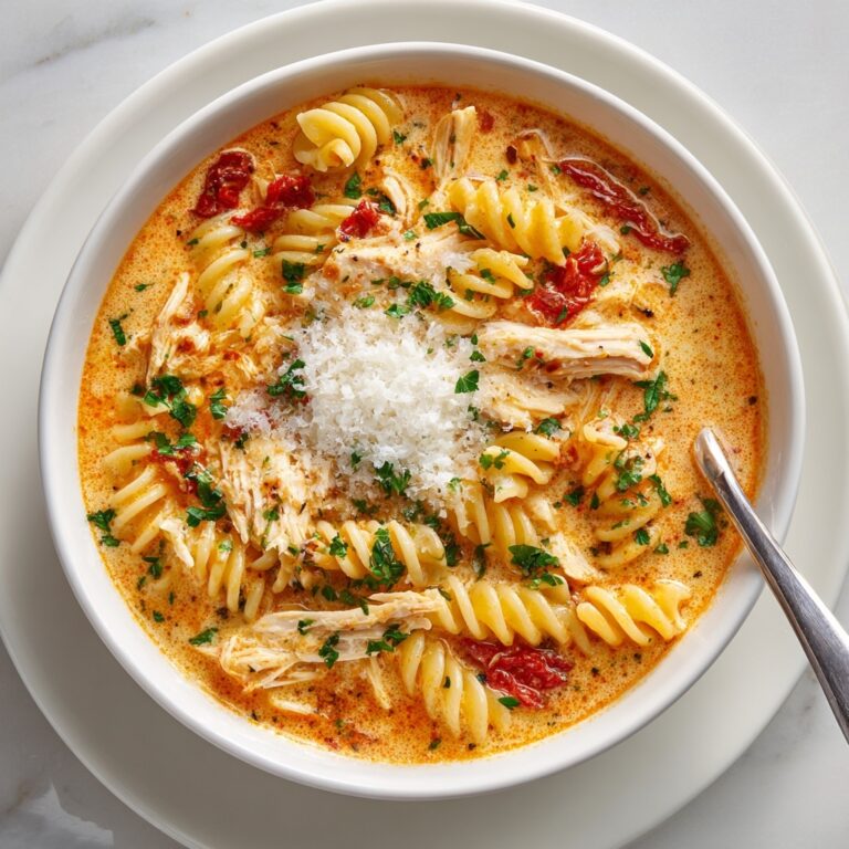 Crockpot Chicken Parmesan Soup: Cozy Cheesy Comfort Food Recipe