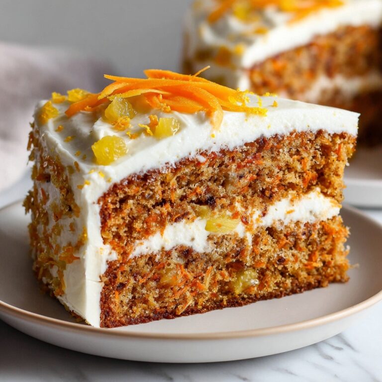 Pineapple Carrot Cream Cake Recipe