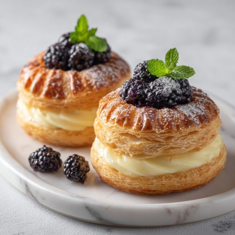 Blueberry Cream Cheese Puff Pastry Recipe