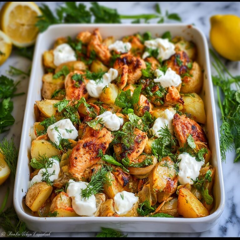 Harissa Chicken and Potatoes Recipe