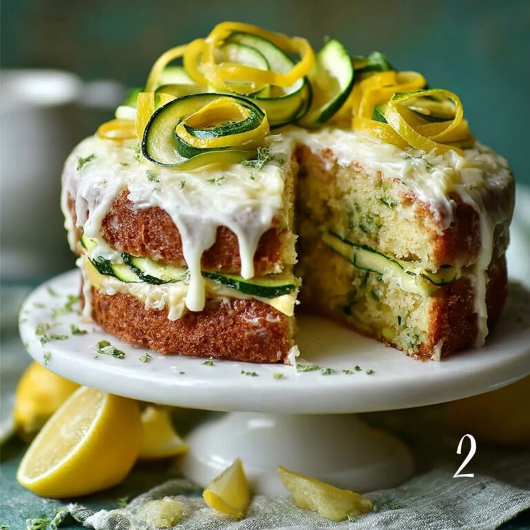 Lemon Zucchini Cake Recipe