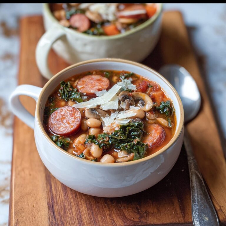 Sausage White Bean and Kale Stew Recipe