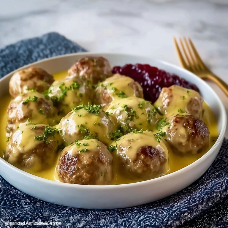 Creamy Swedish Meatballs Recipe