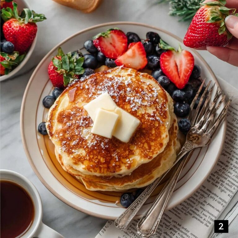 Sweet Cream Pancakes Recipe