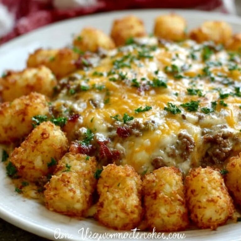Cowboy Casserole: Hearty Ground Beef, Corn & Tots Recipe