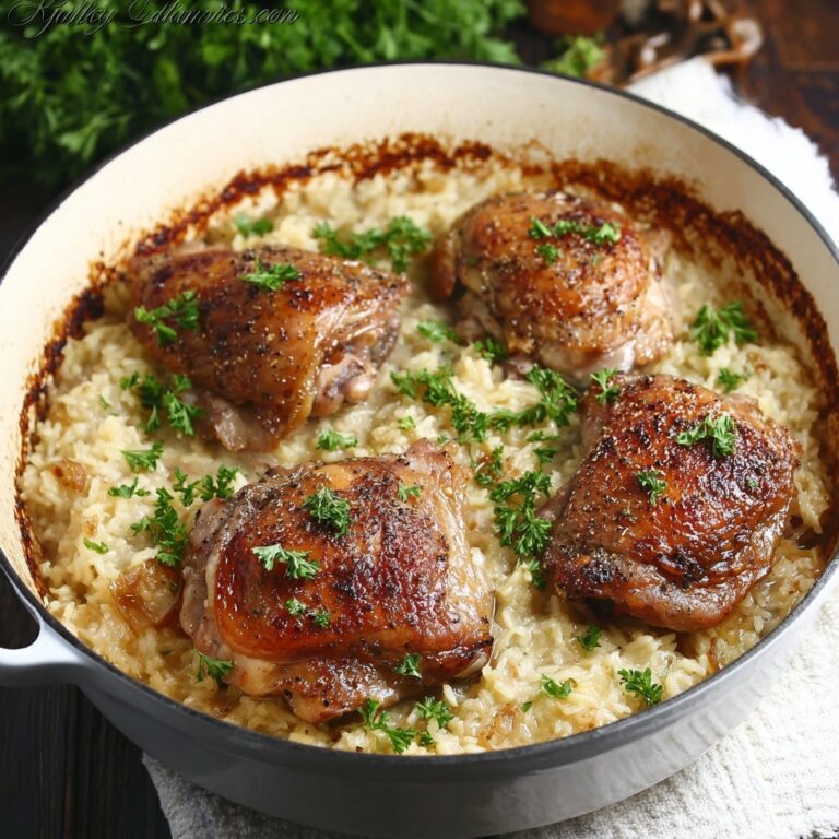 Pork Chops and Rice Casserole Recipe
