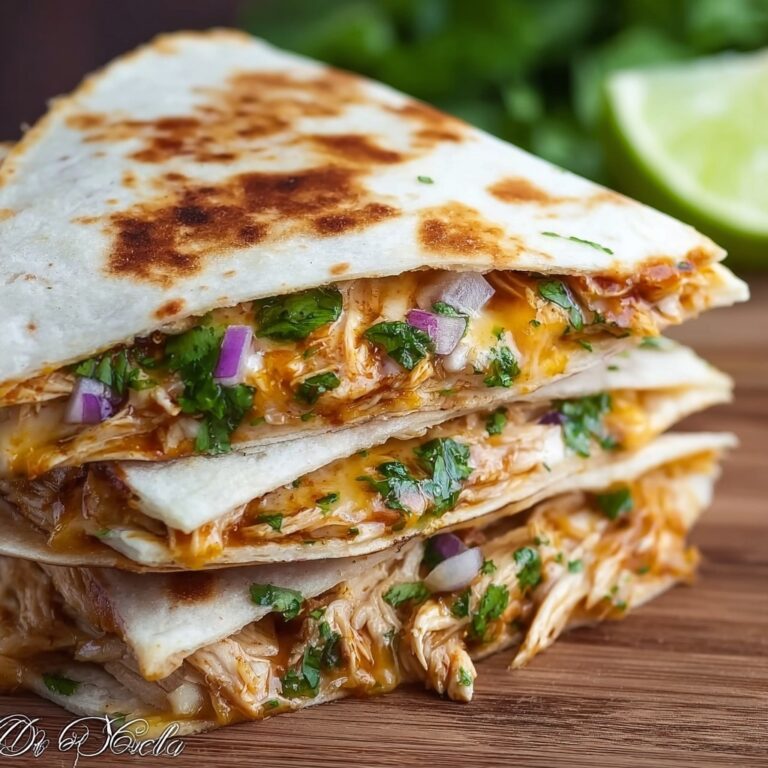 BBQ Chicken Quesadillas Recipe