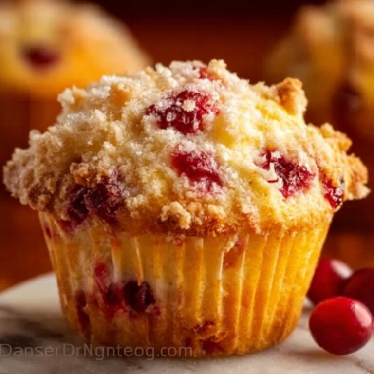 Ricotta Cranberry Orange Muffins Recipe