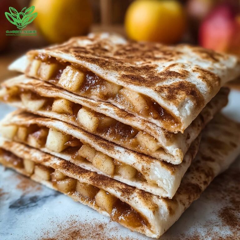 Apple Cinnamon Breakfast Quesadillas Recipe
