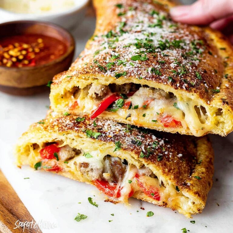 Savory Ricotta and Cheese Calzones Recipe