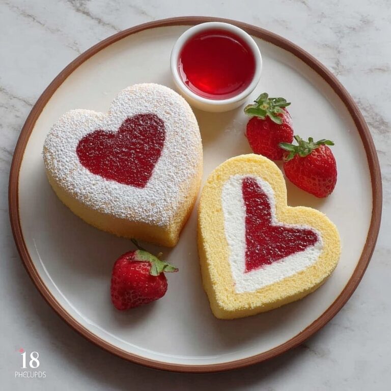 Heart-Shaped Swiss Roll Recipe