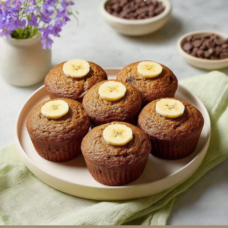 Moist Banana Cottage Cheese Muffins Recipe