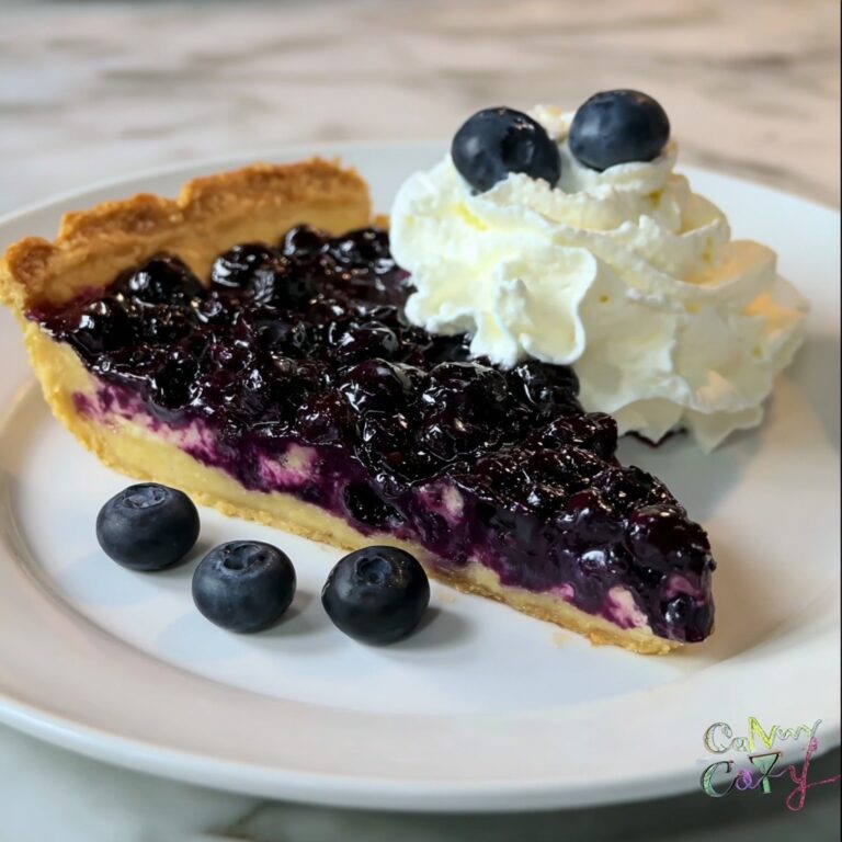 Blueberry Pie Recipe Easy Homemade Summer Dessert Recipe