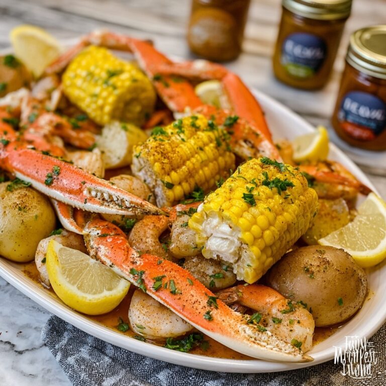 Cajun Seafood Boil with Garlic Butter Sauce for Summer Fun Recipe