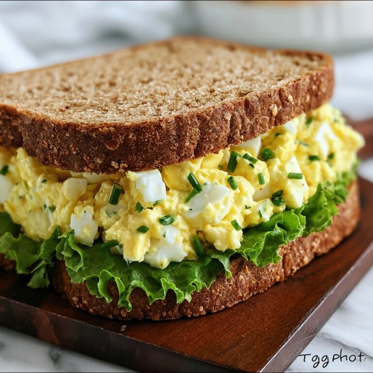 Quick 10-Minute Egg Salad Sandwich Recipe