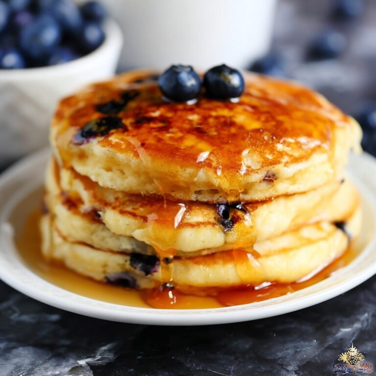 The Best Blueberry Pancakes Recipe