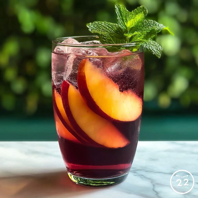 Peach Hibiscus Sunset Tea: Your Refreshing Summer Sip Recipe