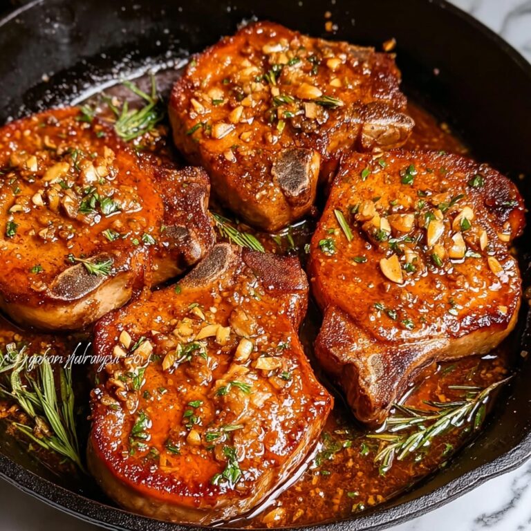 Maple Glazed Pork Chops Recipe