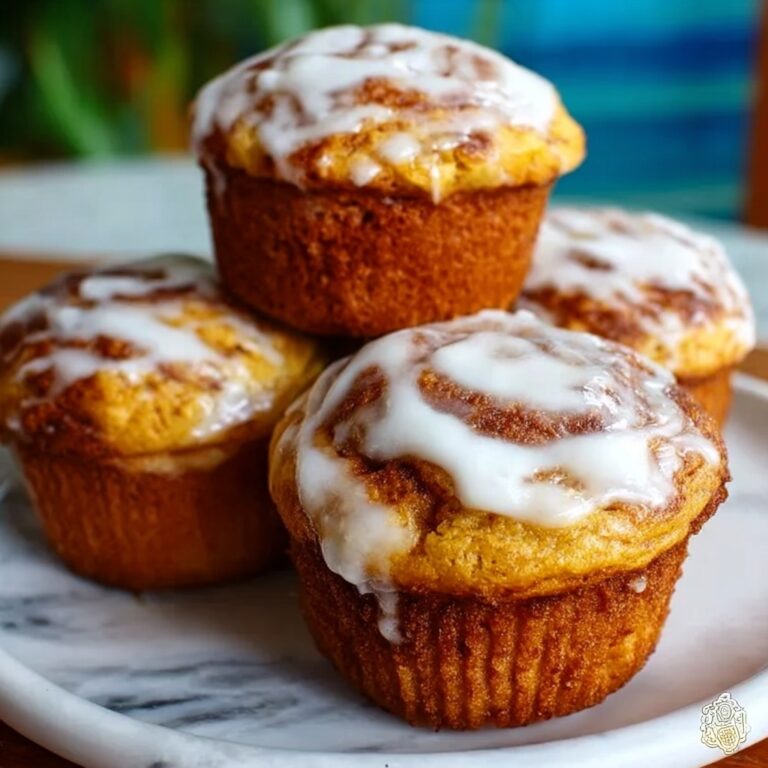 Fluffy Pumpkin Cream Cheese Swirl Muffins Recipe