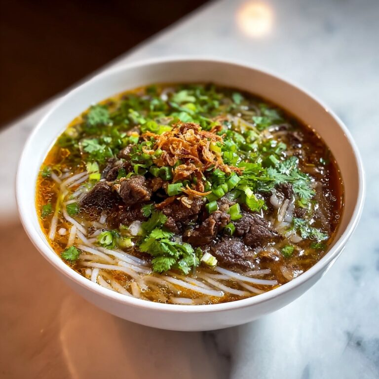 Lao Beef Noodle Soup Recipe