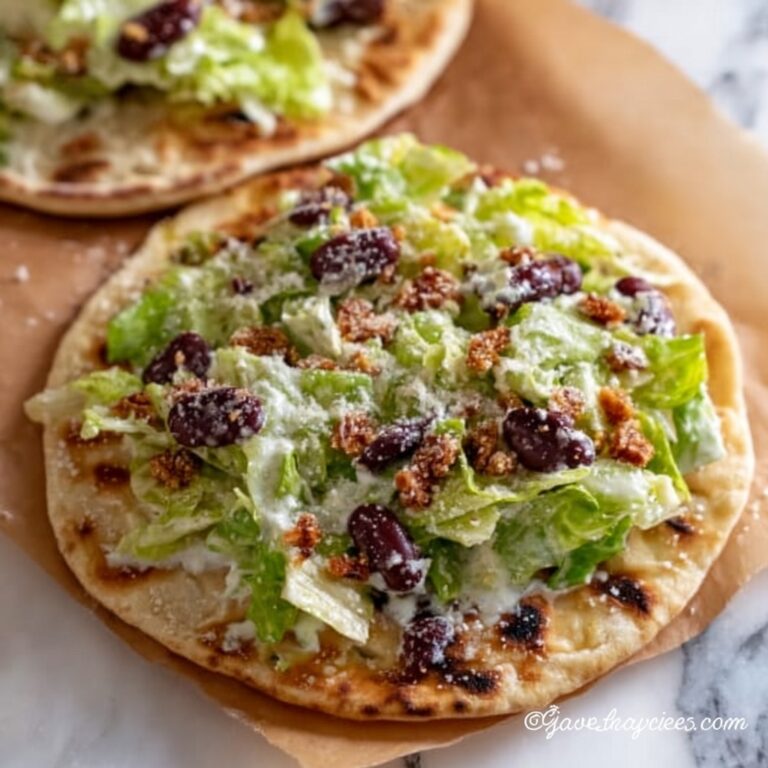 Chicken Caesar Smash Tacos Recipe