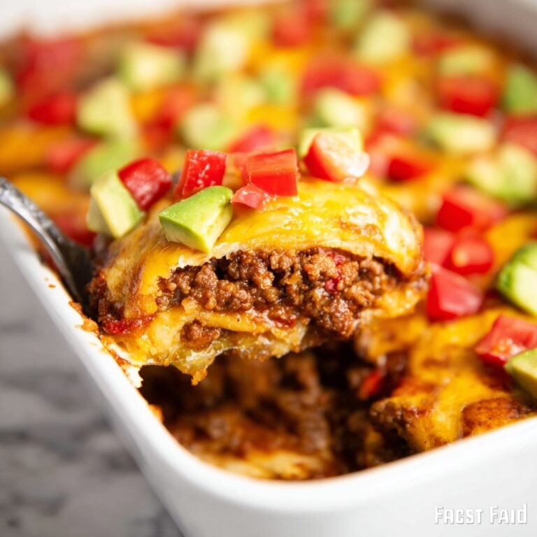 Beef Enchilada Crescent Roll-Ups Recipe