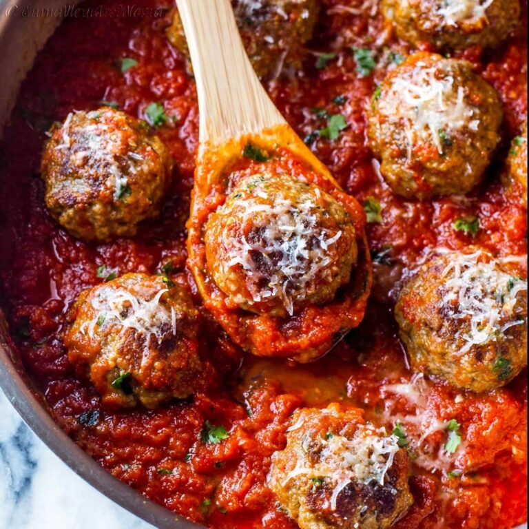 Turkey Ricotta Meatballs Recipe