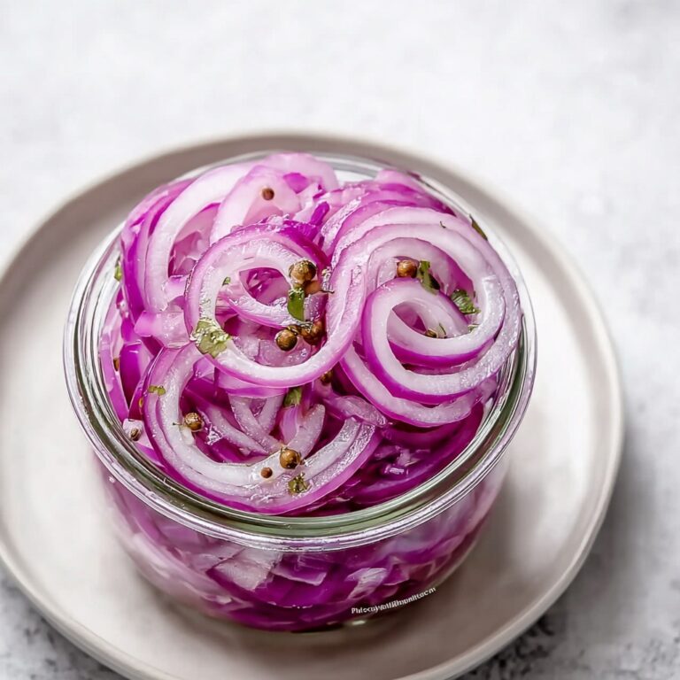 How to Make Homemade Pickled Onions in a Glass Jar Recipe
