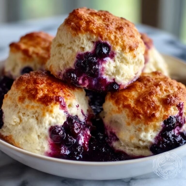 Blueberry Butter Swim Biscuits Recipe