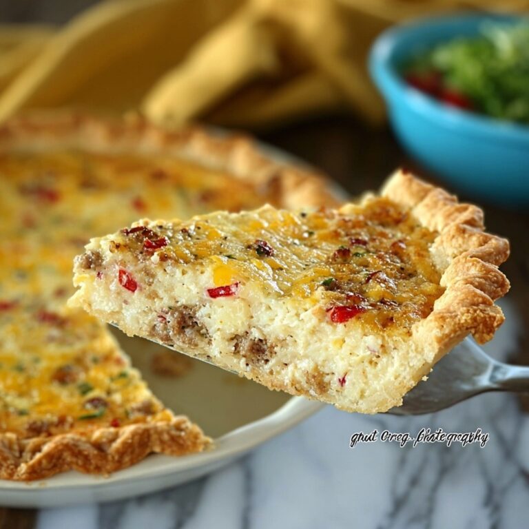 Bacon and Pimento Cheese Quiche Recipe