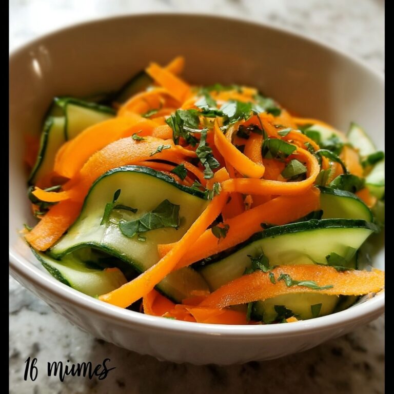 Fresh Cucumber and Carrot Salad for a Vibrant Taste Boost Recipe