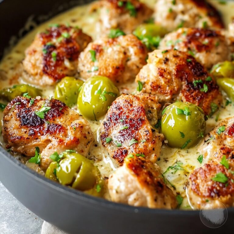 Pepperoncini Chicken Skillet: Quick, Creamy One-Pan Delight Recipe