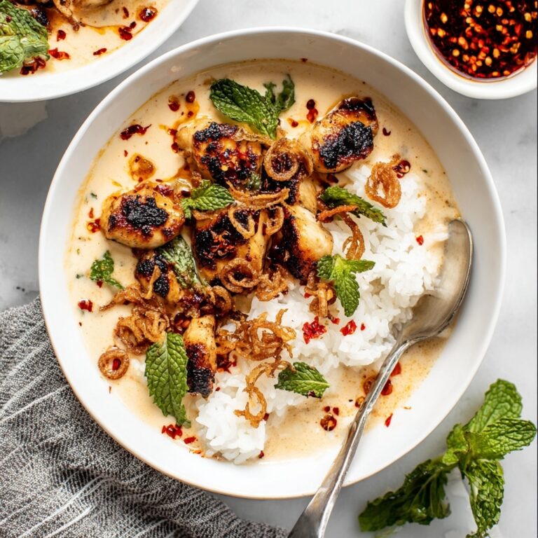 Lemongrass Broth Bowls with Yellow Curry Chicken Recipe