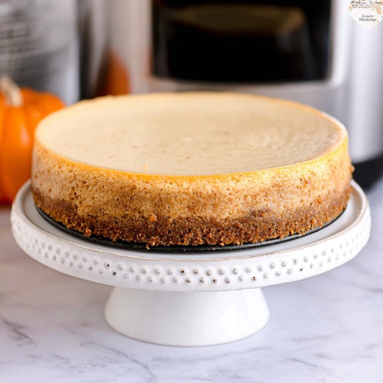 Instant Pot Pumpkin Cheesecake Recipe