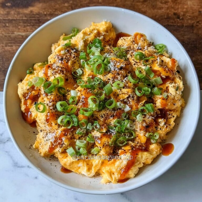 Silky Miso Scrambled Eggs Recipe