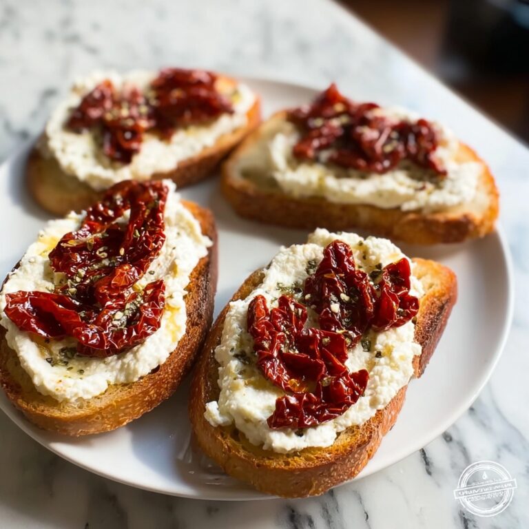 Amazing 27-Minute Sun-Dried Tomato Bruschetta Recipe