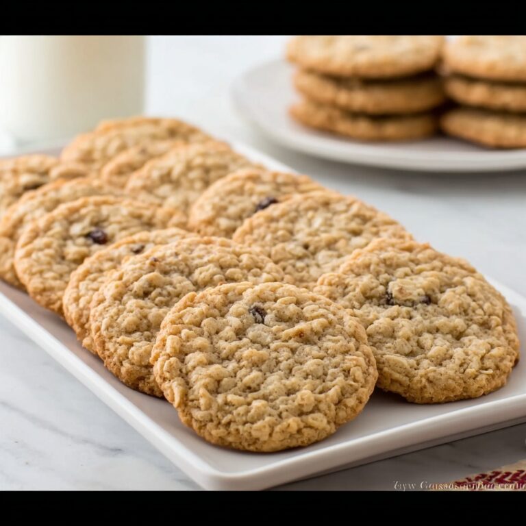 Best Old Fashioned Chewy Oatmeal Cookies Recipe