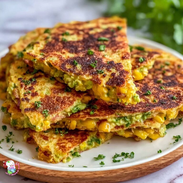 Charred Corn & Avocado Quesadilla Recipe
