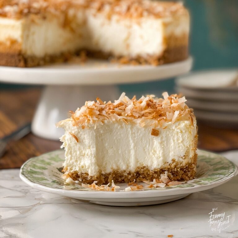 Ultimate Coconut Cheesecake Recipe