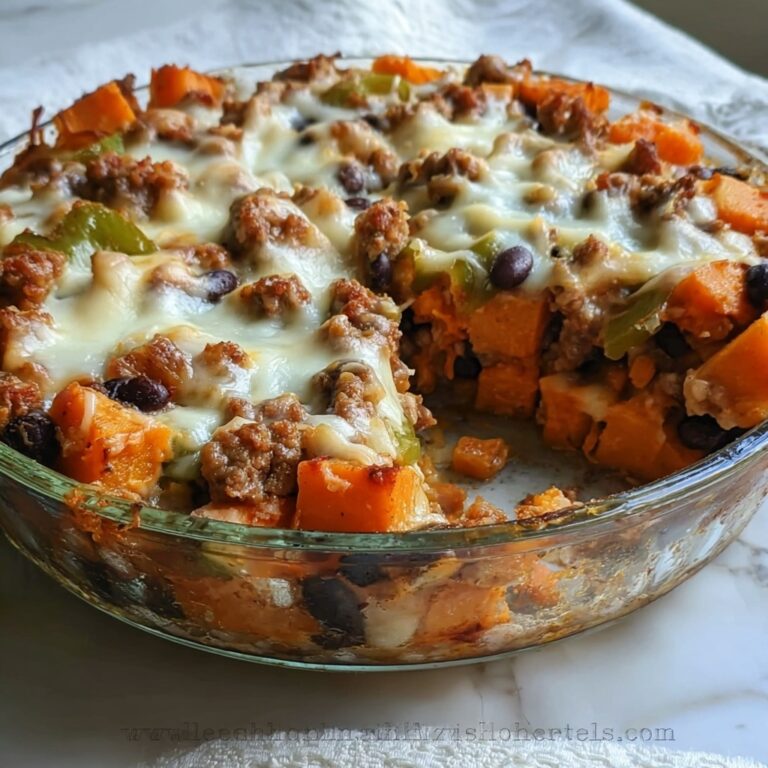 Ground Turkey Sweet Potato Bake Recipe