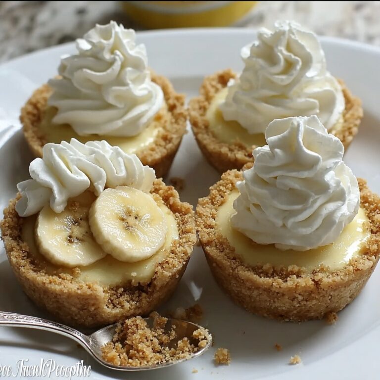 Mini Banana Cream Pies Recipe