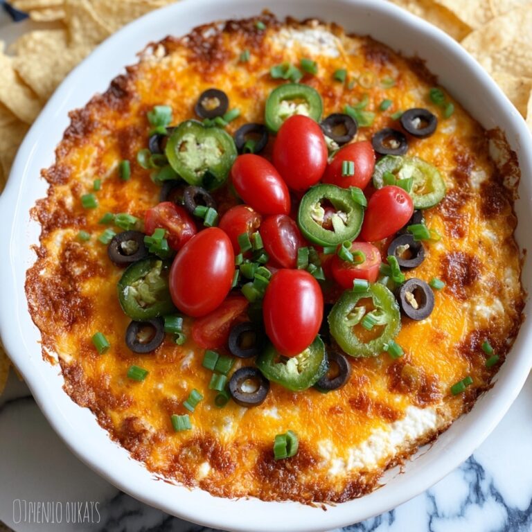 Spicy Cheesy Baked Football Dip Recipe