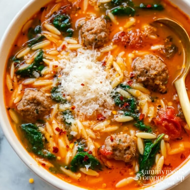 Marry Me Sausage Orzo Soup Recipe