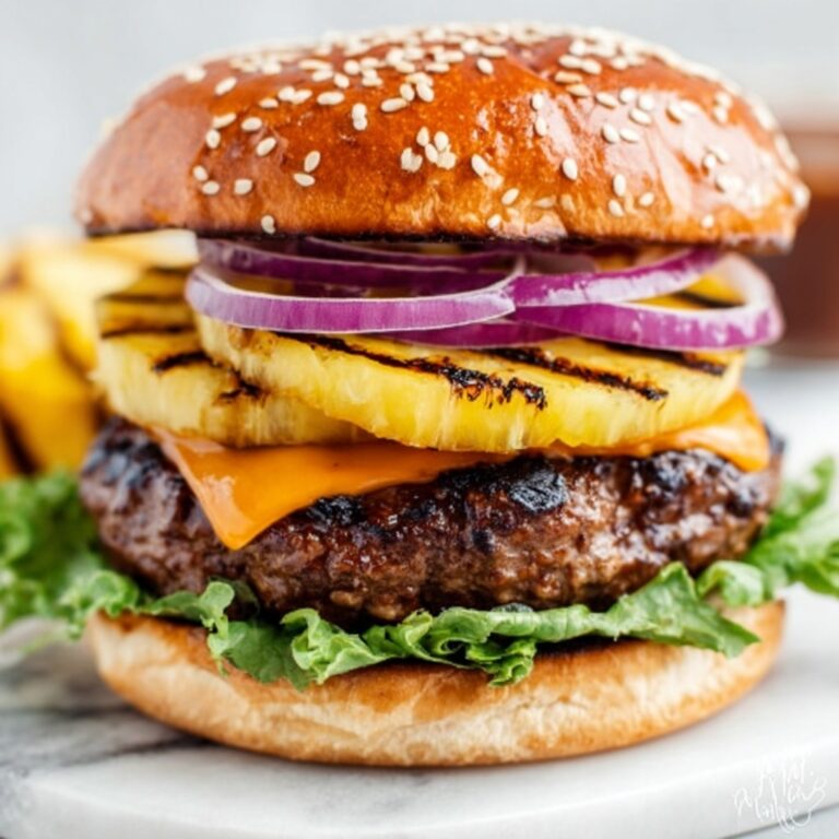 Hawaiian Burger Recipe