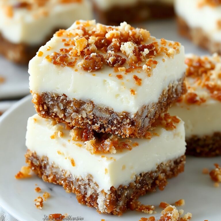 Carrot Cake Bars with Cream Cheese Frosting Recipe