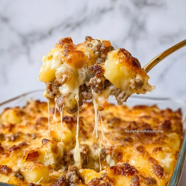 Cheeseburger Tater Tot Casserole Recipe