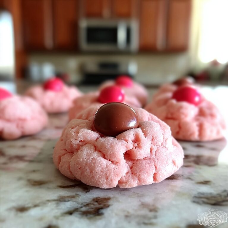 Strawberry Kiss Cookies Recipe
