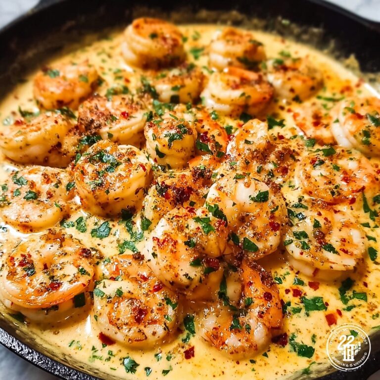 Creamy Garlic Paprika Shrimp Skillet Recipe