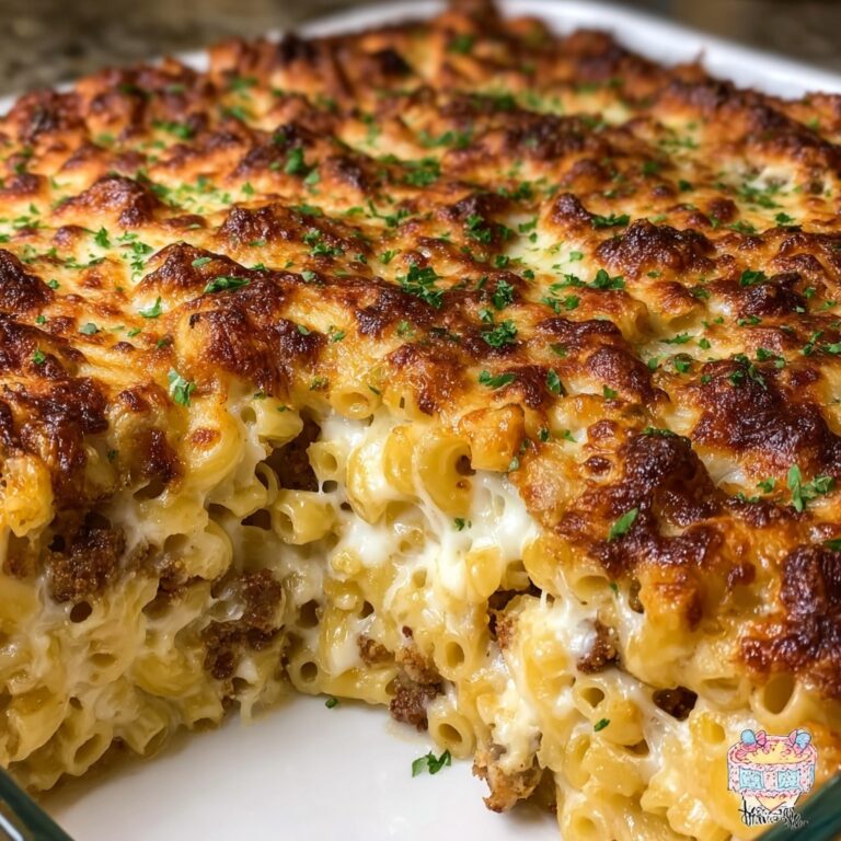 Three Cheese Baked Ziti Recipe